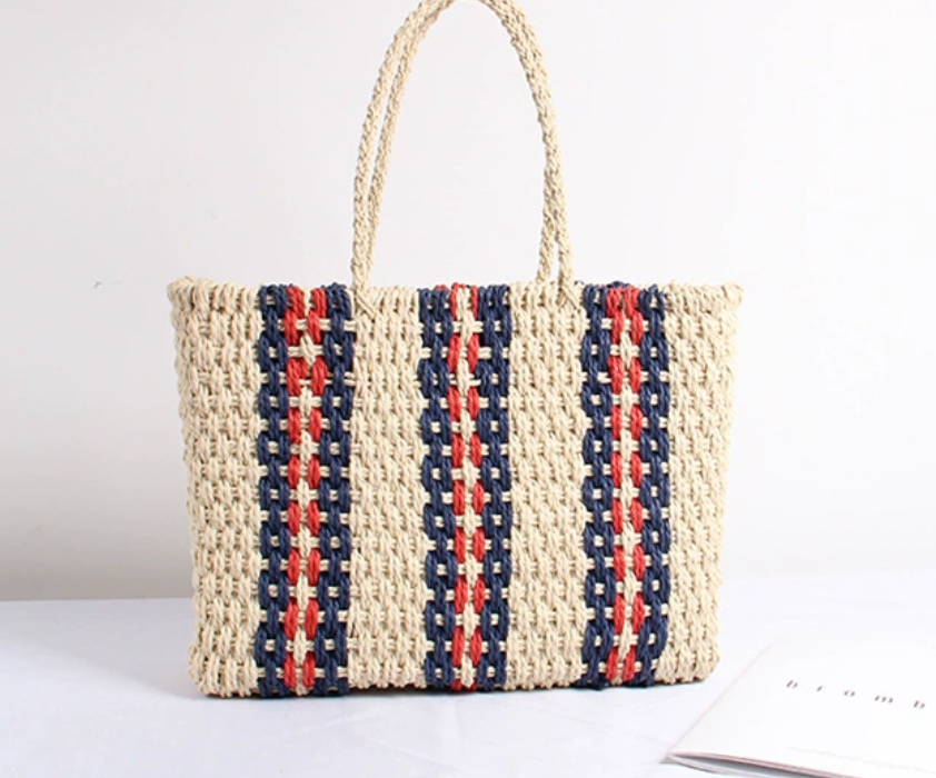 [$119.99] Straw Tote Bag